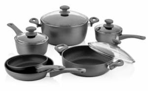 Saflon Titanium Nonstick 10 Piece Cookware Set