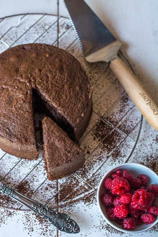 Relaxing Chocolate Italian Sponge Cake Recipe