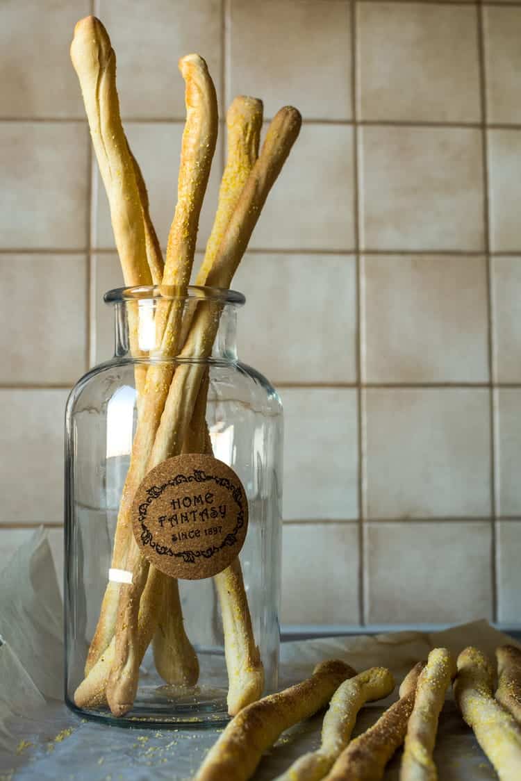 How To Make Authentic Italian Grissini Breadsticks Recipe In 80 Minutes